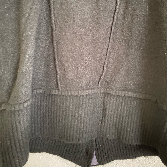 Free People Sweater Size Small Oversized Button Down Cardigan Wool Blend - Picture 9 of 11